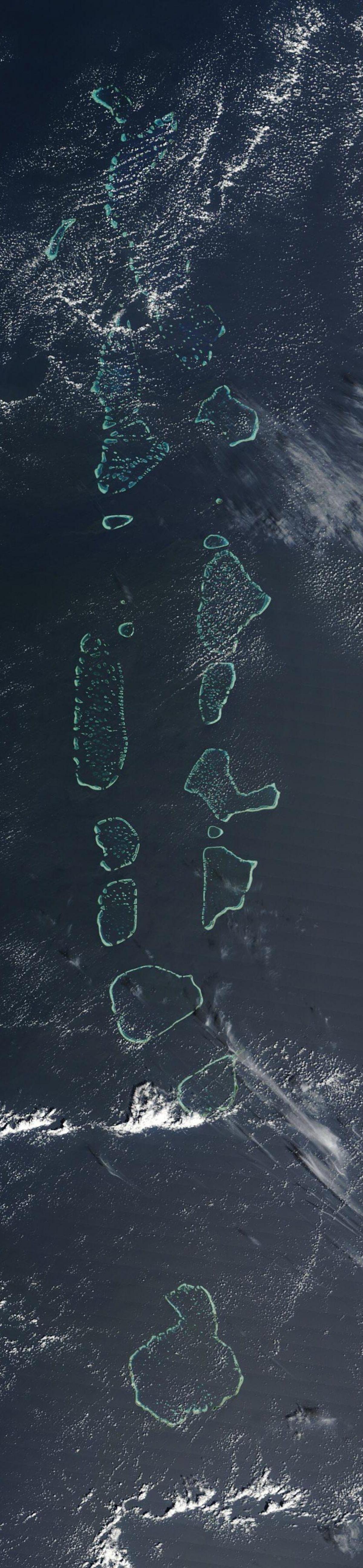 map of maldives satellite